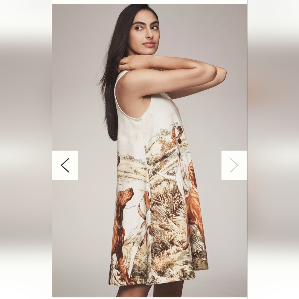 Keiko Mini Dress by Maeve Anthropologie Size Med - Picture 4 of 13